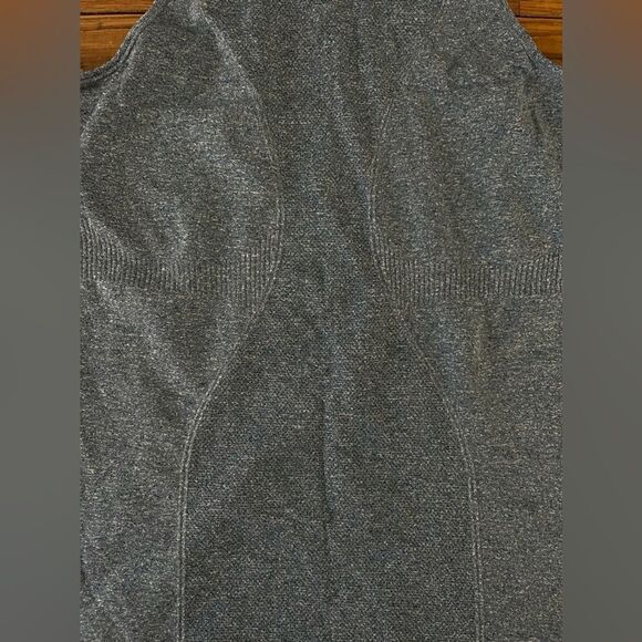 Zyia Active Copper Charged Blue Gray Racerback Activewear Tank Top - Picture 3 of 9